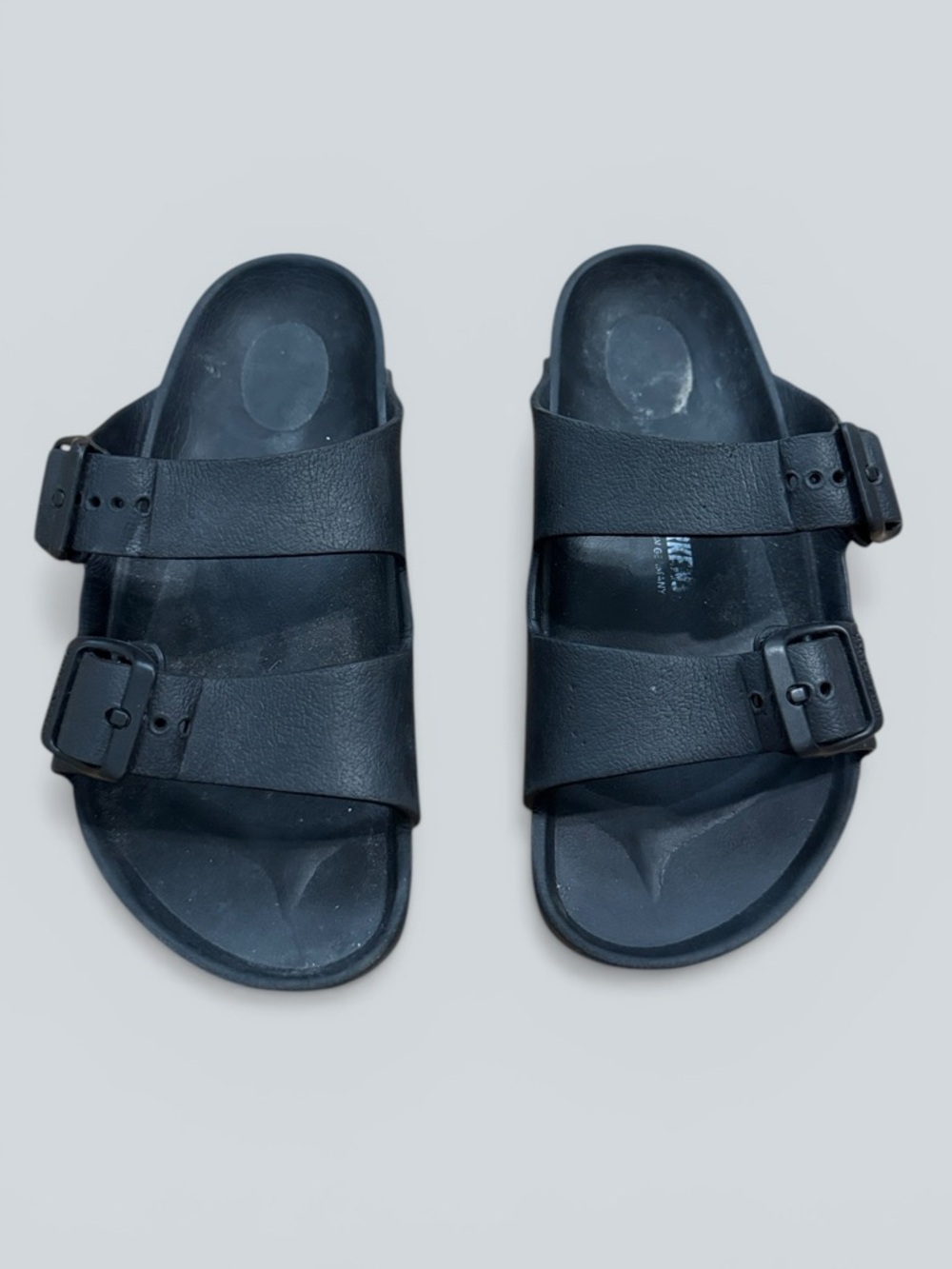 Birkenstock Arizona EVA Black Double Strap Slides - Picture 2 of 7